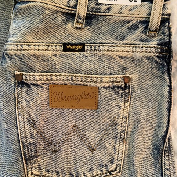 WRANGLER ACID WASH MOM JEANS - Picture 7 of 7